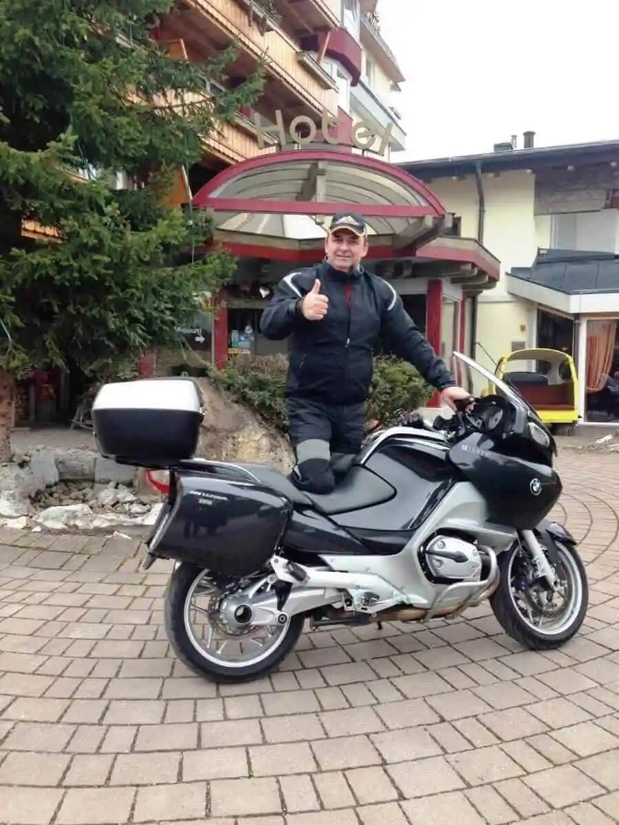 MoHo Motorradfahrer im Vötter's